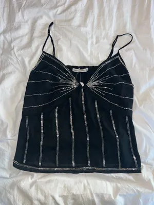 Abercrombie & Fitch Beaded Cami Tank thumbnail 2