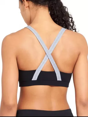 Athleta Bra, black / gray size  M thumbnail 2