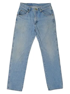 Vintage 90s Wrangler Light Blue Stonewashed Jeans thumbnail 1