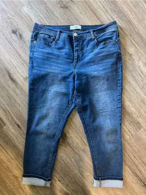 Women Angels Ankle Jeans Size 16 thumbnail 1