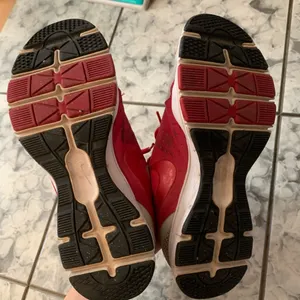 NIKE Womens Pink & Grey Running Sneakers Size 6 thumbnail 5