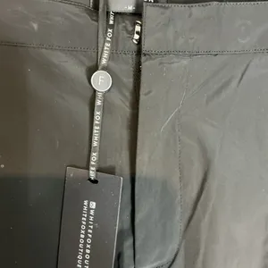 White Fox Boutique Jet Black Utility Pants A0272 thumbnail 3