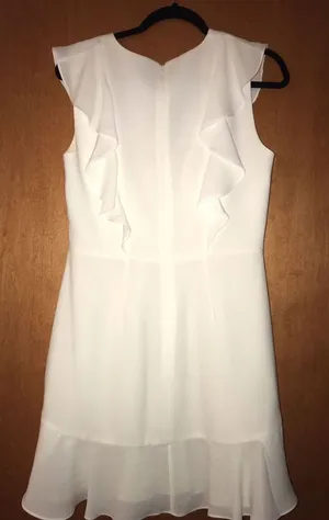 BCBGMAXAZRIA White Tyrah Dress thumbnail 3