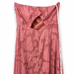 NEW Lulus Garden of Romance Rusty Rose Burnout Floral Strapless Maxi Dress Small thumbnail 8