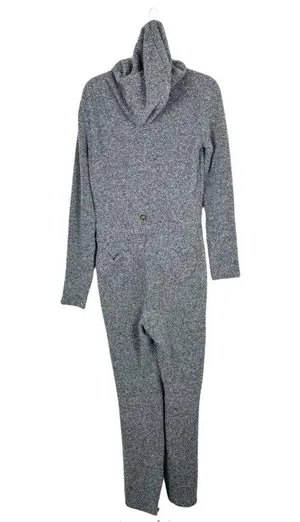 Yitty Pet Me Heart Pocket Onesie Gray Fuzzy Size XL thumbnail 6
