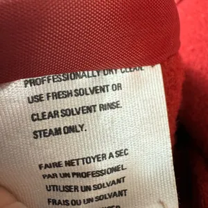 Eddie Bauer Vintage Red 100% Wool Lined Pea Coat Made In USA Women's Size Medium thumbnail 6