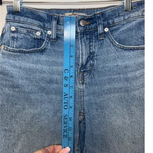 Madewell The Perfect Vintage Wide-Leg Jean 26P Blue High Rise Denim Pants thumbnail 11