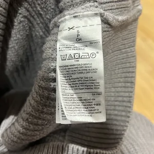 Gap Boatneck Sweater Heather Gray Women's Small thumbnail 5