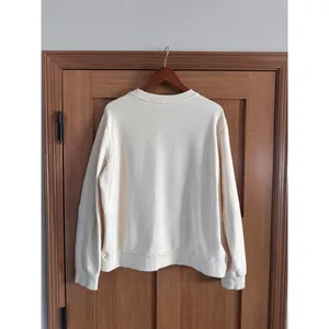 Bohme Graphic Crewneck Pullover Sweatshirt Ivory Cotton Women’s size Large thumbnail 5