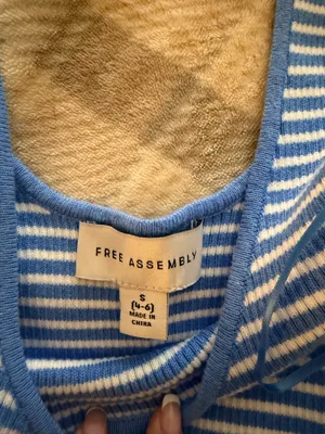 Free Assembly Striped tank top thumbnail 2
