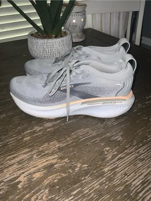Brooks Adrenaline GTS 2025 Grey/Blackened Pearl/Coral 8.5 thumbnail 6