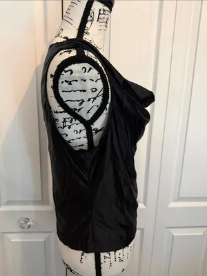 Cupshe Black Draped Cowl Neck Camisole thumbnail 6