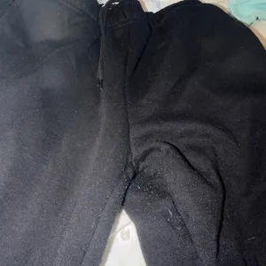 Wide leg sweatpants Black thumbnail 2