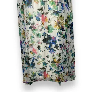 ASTR the Label Floral Halter Maxi Dress Womens 4 Multicolor‎ Excellent Pleated thumbnail 4