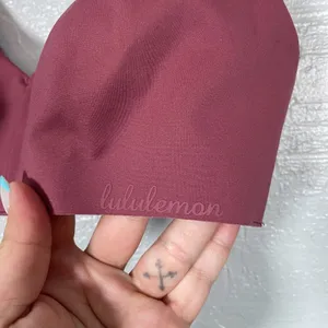 Lululemon Women 32C Misty Merlot Pink Like Nothing Sports Bra Athleisure Workout thumbnail 4