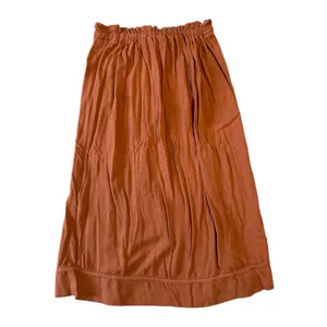 Don't Ask Why Button Front Pleat Ruched Midi Skirt thumbnail 2