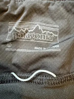 Patagonia Black Women's Athletic Running Shorts thumbnail 2