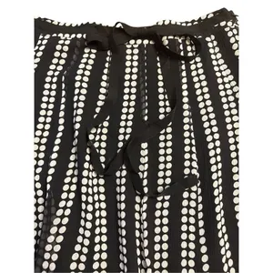 Uniform John Paul Richard Polka Dot Crepe Skirt 100% Silk Womens Size 10 thumbnail 2