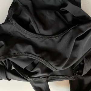 Aerie Black Minimalist Plunge One Piece Swimsuit Swim Suit womens S Long Tall thumbnail 9