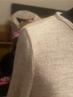 Altar'd State Light Gray Knit Top thumbnail 15