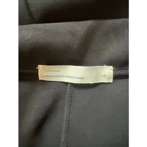 Oak +‎ Fort Black Fitted Polo Romper Short Sleeve Preppy Sporty Athleisure thumbnail 4