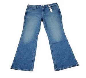 Wrangler Westward 626 High Rise Boot Bootcut Jeans Dark Wash Blue Size 33x30 thumbnail 2