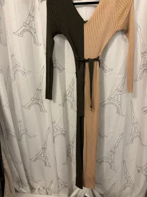 Two tones stretch dress Boho Multiple Size L thumbnail 4