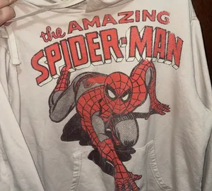 Marvel Comics Spider Man Beige Spider-Man Graphic Hoodie for Men - SM/P/C thumbnail 4