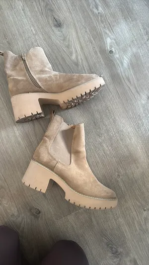 Suede Boots Brown Size 10 thumbnail 4