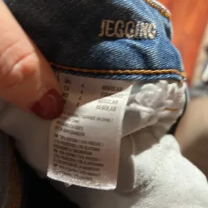 American eagle super stretch Jegging blue jeans thumbnail 8