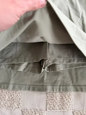 Girlfriend Collective Sport Skort Agave Sage Green Side Slit XXXL thumbnail 4
