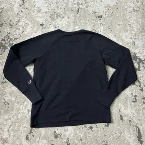Champion Black Kansas City Chiefs Embroidered Crewneck Size Large thumbnail 3