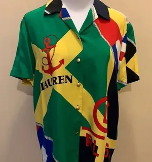Silk Ralph Lauren CL blouse thumbnail 1