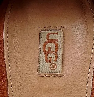 UGG Chestnut Suede Espadrille Wedge Sandals thumbnail 8