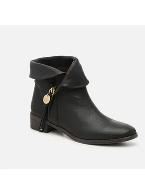 See By Chloe Masha Low Ankle Bootie Black Size EU 37 Minimalist Classic Timeless thumbnail 2