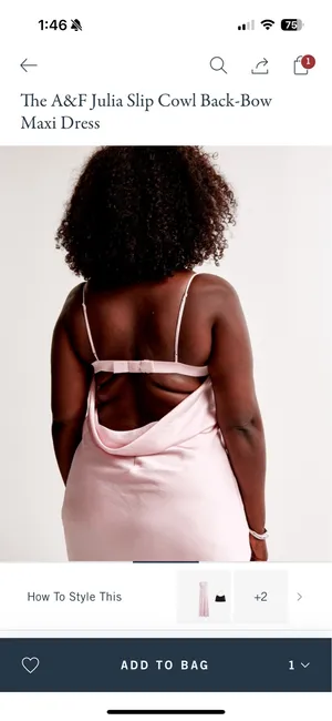 Abercrombie Satin Dress thumbnail 7