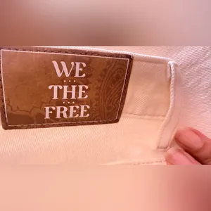 Free People Jeans Women’s We The Free Pacifica Dust It Off Straight Leg Size 29 thumbnail 12