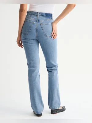 Abercrombie & Fitch The 90s Straight Ultra High Rise Jean Size 27 (4 Long) NWT thumbnail 5