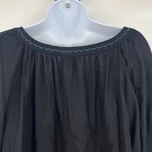 Ariat Western Peasant Blouse Sz S Boho Embroidered Festival Cottage Flowy Ranch thumbnail 7