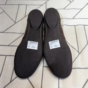 Clarks Gracelin Gemma Flats 8.5 Brown Leather Woven Slip On Loafers 261252914060 thumbnail 8