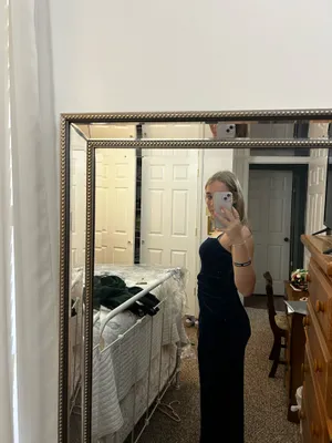Navy Blue Homecoming Dress Dillard's thumbnail 3