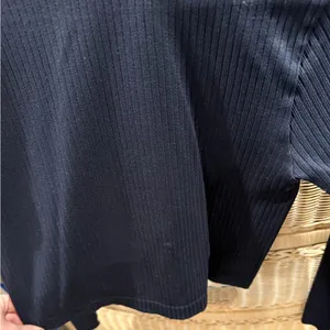 Dynamite Navy Blue Fitted Athletic Long Sleeve Top thumbnail 3