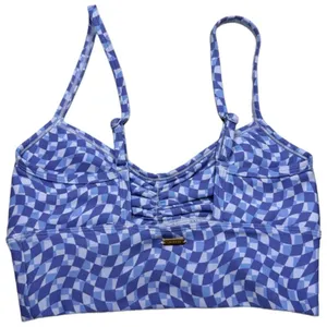 L*Space Blue and White Checkered Leggings thumbnail 3