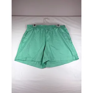 Old Navy Womens Green Elastic Waist Cotton Pull On Shorts Size Large Coastal‎ thumbnail 2