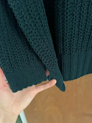 American Eagle Oversized Cable Knit Sweater thumbnail 3