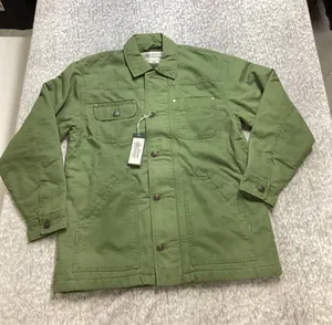 Alpine Design Womens Quilt Lined Chore Coat Lush‎ Olive Green ADW24700 Small NWT thumbnail 1