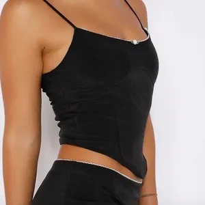 Tiger‎ Mist Women's Black Crop-top - Size XL - NEW With Tags. thumbnail 10