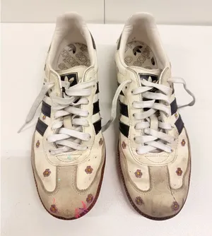 Adidas Women's Gender Inclusive Samba OG Embroidered Floral Shoes US 9‎ thumbnail 1