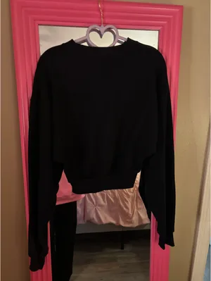 Alo Cropped Accolade Crewneck thumbnail 4