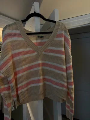 Wild Fable Stripped Sweater thumbnail 1
